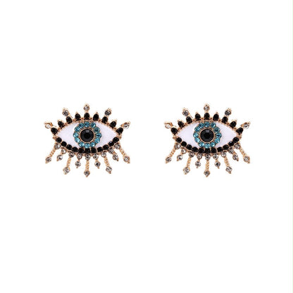 Evil Eye Stud Earrings