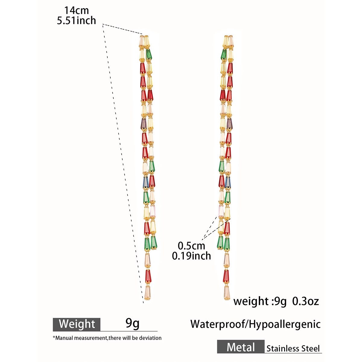 Carnival Cascade Earrings