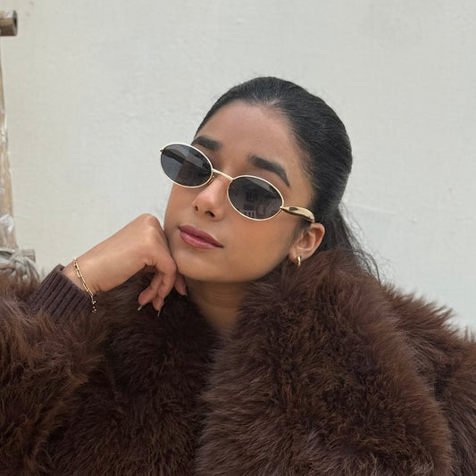 Panther Oval Sunglasses