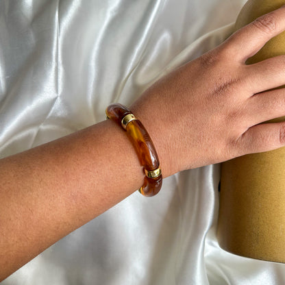 Brown Resin Bracelet-Pre order