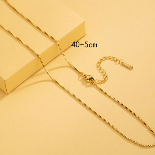 Thin 18k Gold Plated Chain