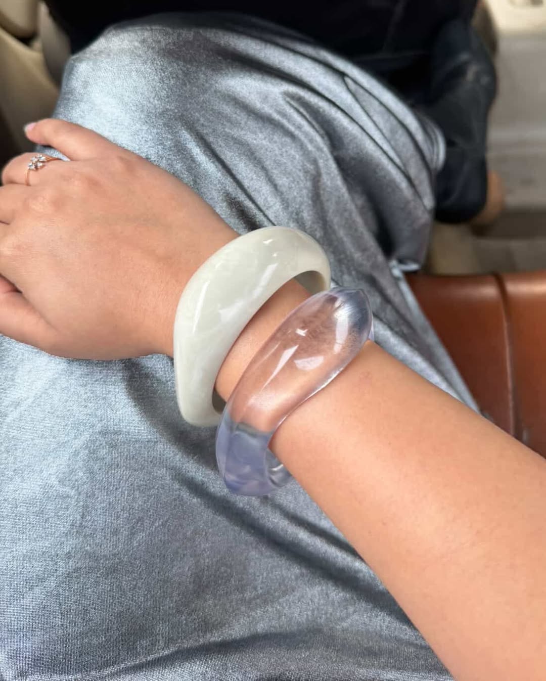 Earthly Resin Bangle