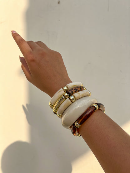 Prabhleen's Latte Retro Resin Stack