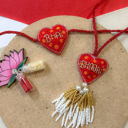 Bhai & Bhabhi Rakhi Lumba Set