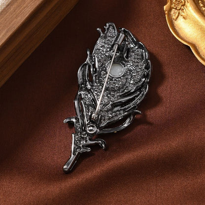 Mor Pankh Brooch