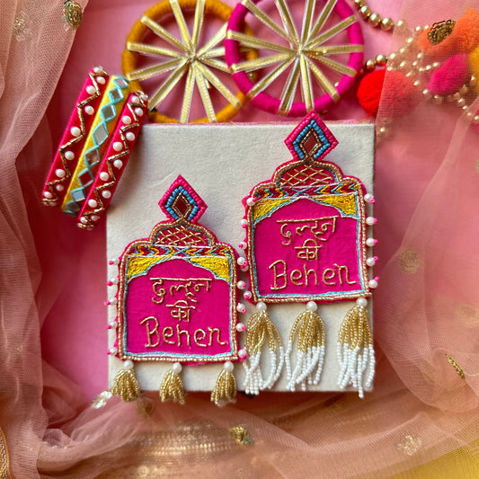 Dulhan Ki Behen- Earrings & Bangle combo