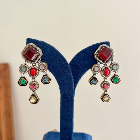 Rangrez Mosaic Drop Earrings
