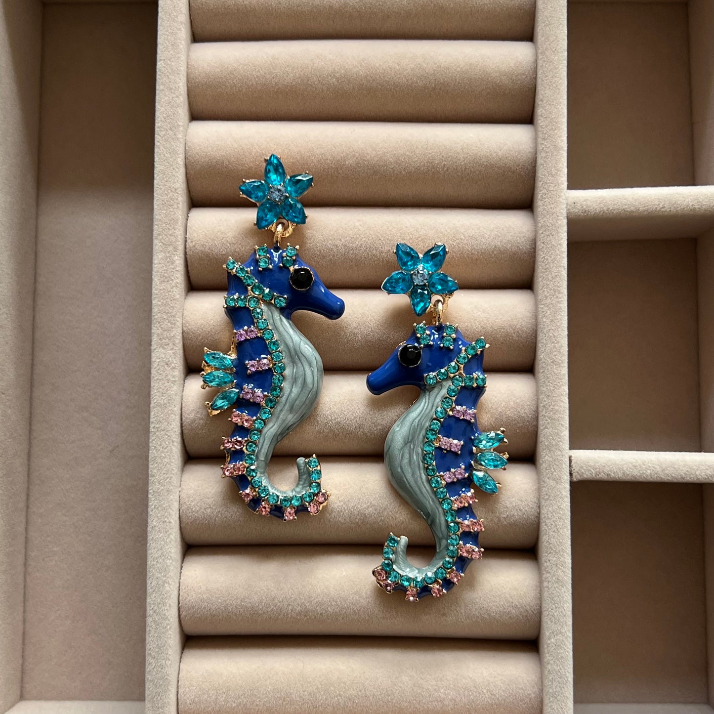 Seahorse Statement Earrings