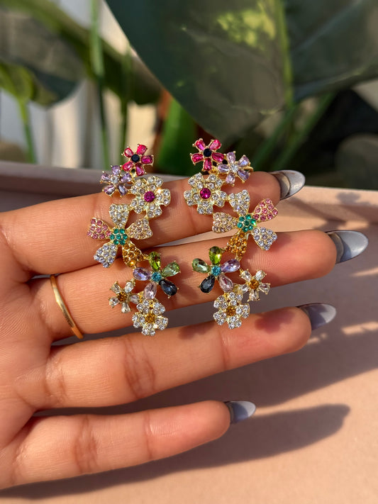 Bouquet Multi-Colour Ear Cuff - PRE ORDER