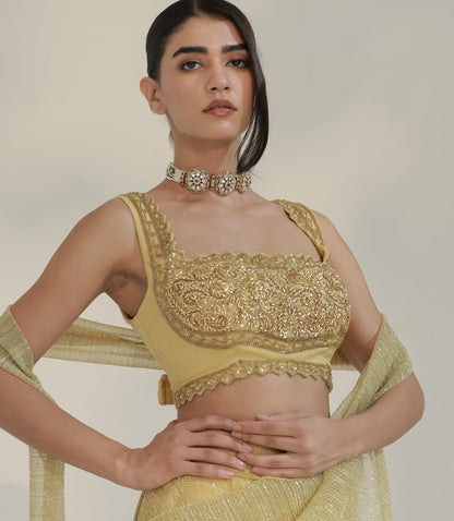 Rajmohini Polki Choker Set