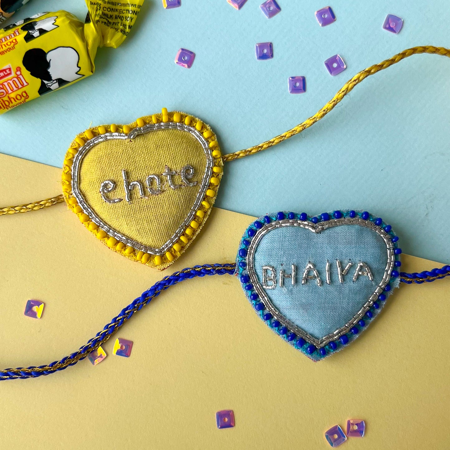 Bhaiya Chote Handmade Beaded Rakhi