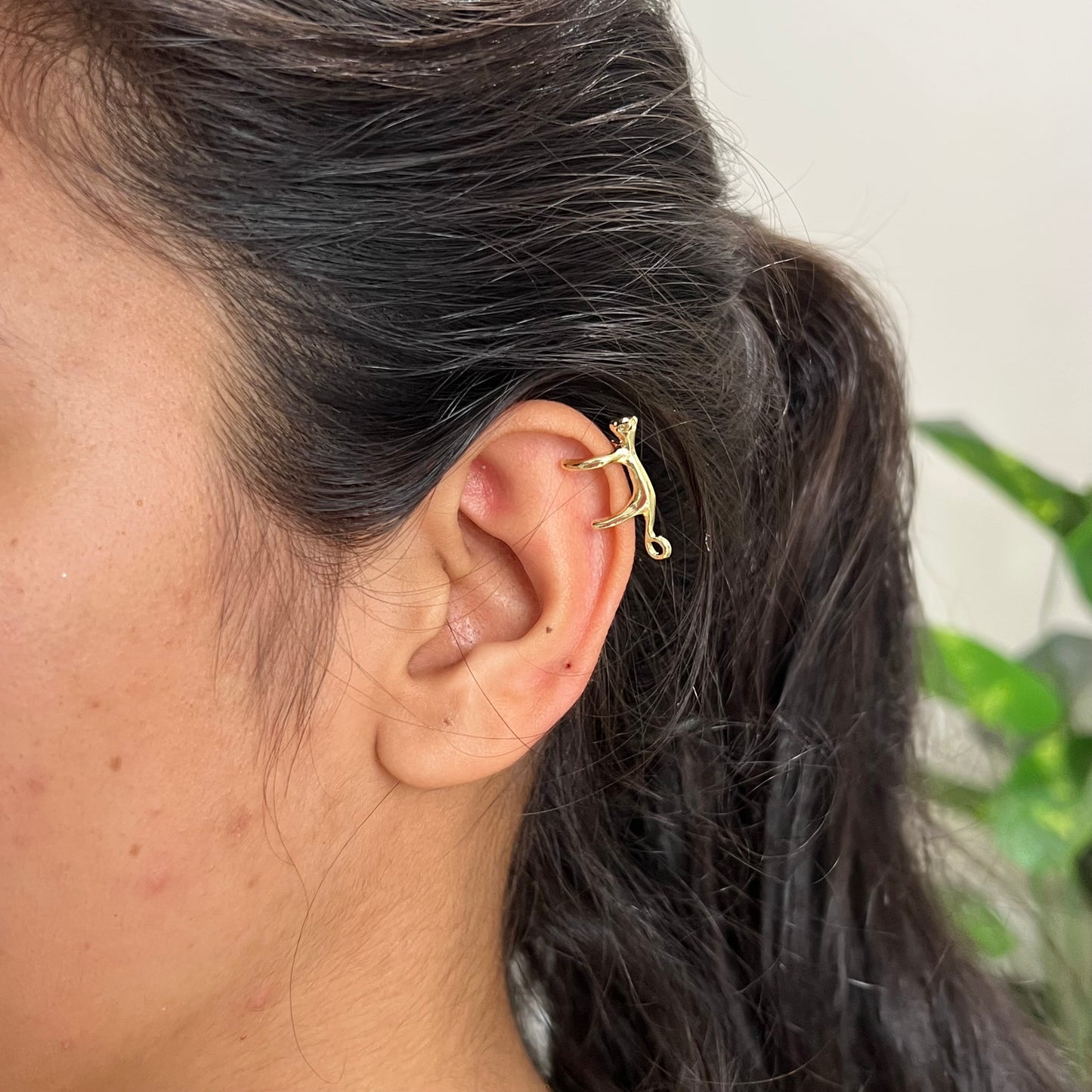 Cat Gold Ear Cuff
