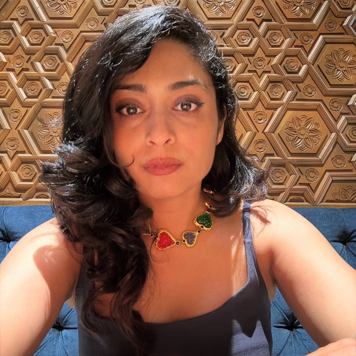 Royal Core Heart Metal Necklace