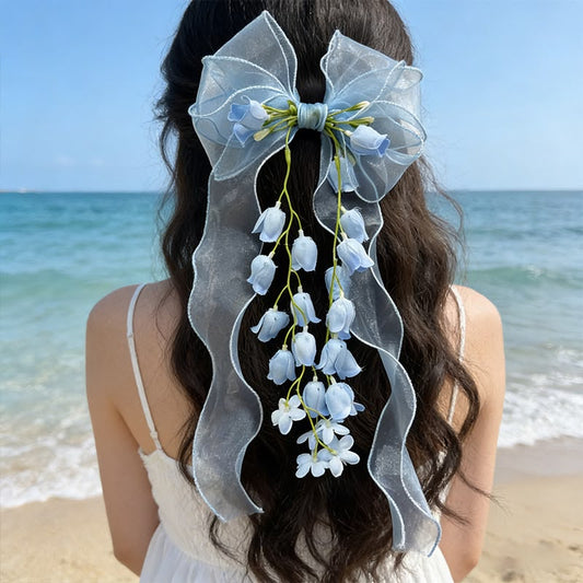 Bluebell Ribbon Hair Bow
