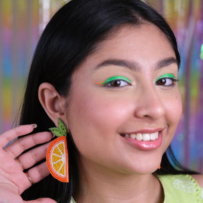 Santra Handmade Beaded Earrings