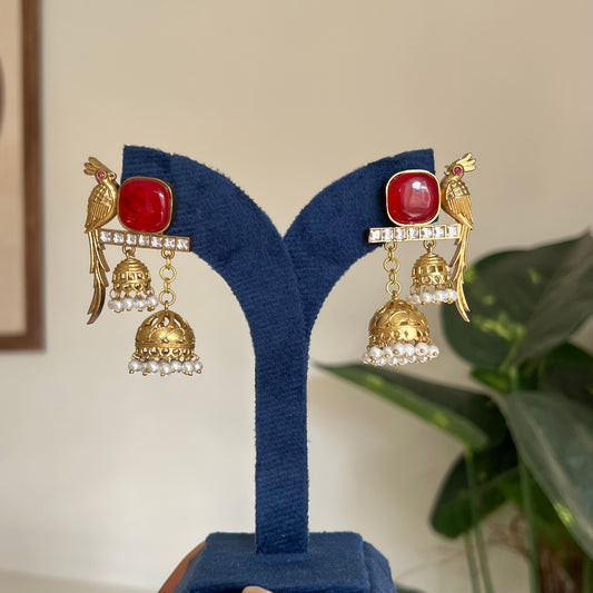 Gulbahar Jhumki Drop Earrings