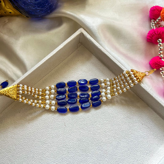 Firoza Handmade Pearl Bracelet