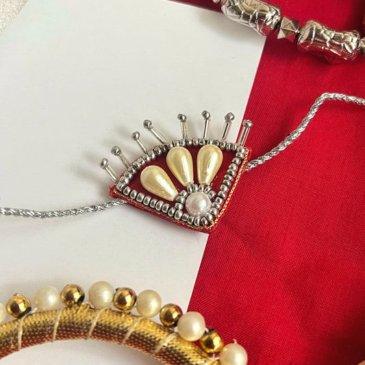 Kumkum Handmade Beaded Rakhi