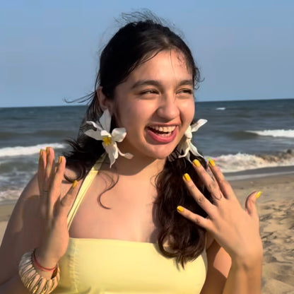 Floral Statement Earrings