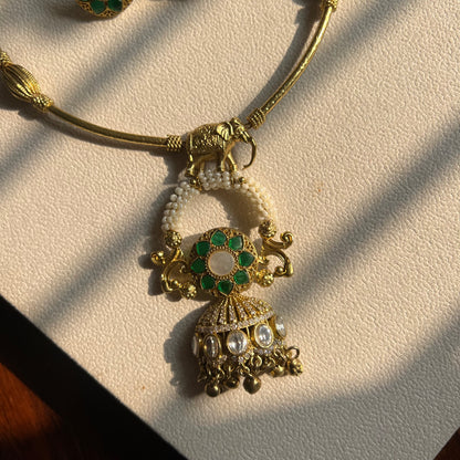 Gaja Handmade Emerald Necklace
