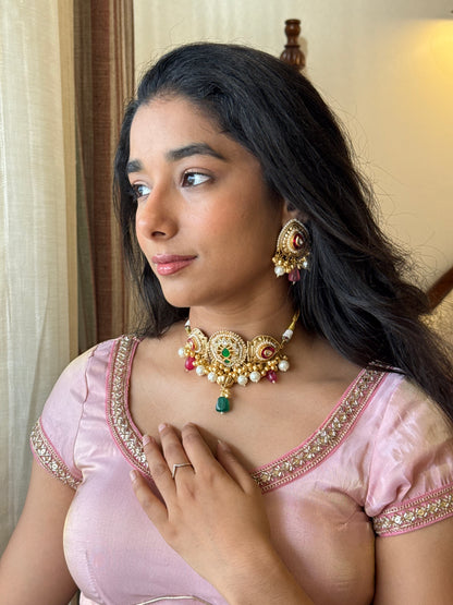 Gulbahar Antique Choker Set