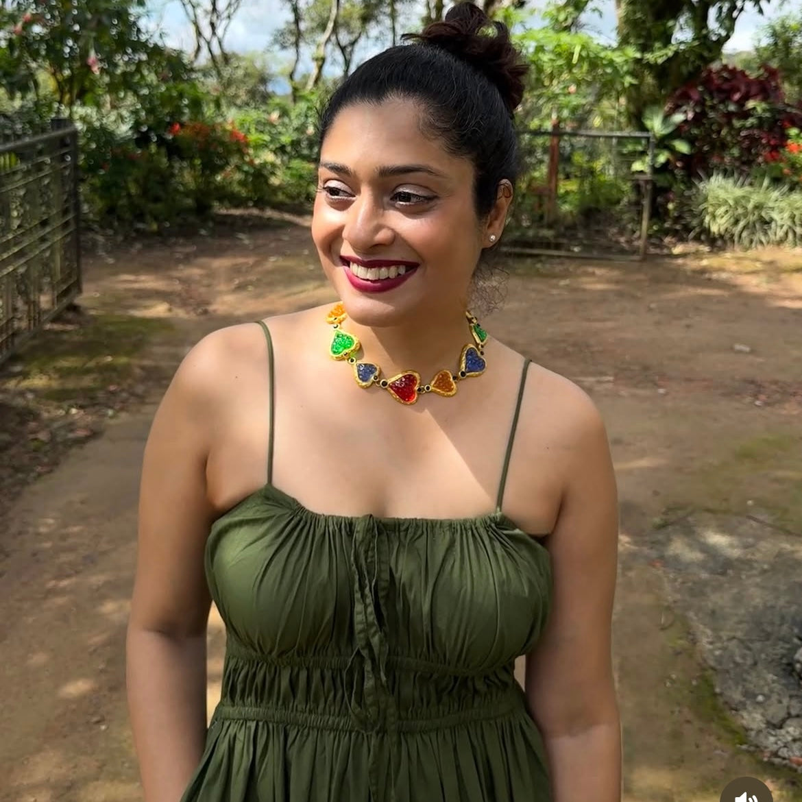 Royal Core Heart Metal Necklace