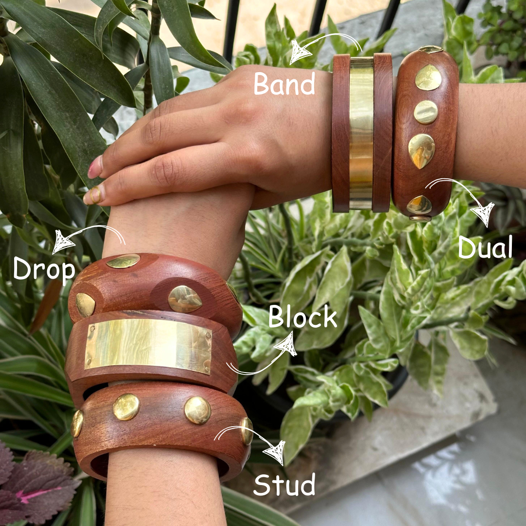 Wooden Handmade Bangles