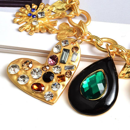 Juliet Gemstone Alloy Bracelet Pre Order
