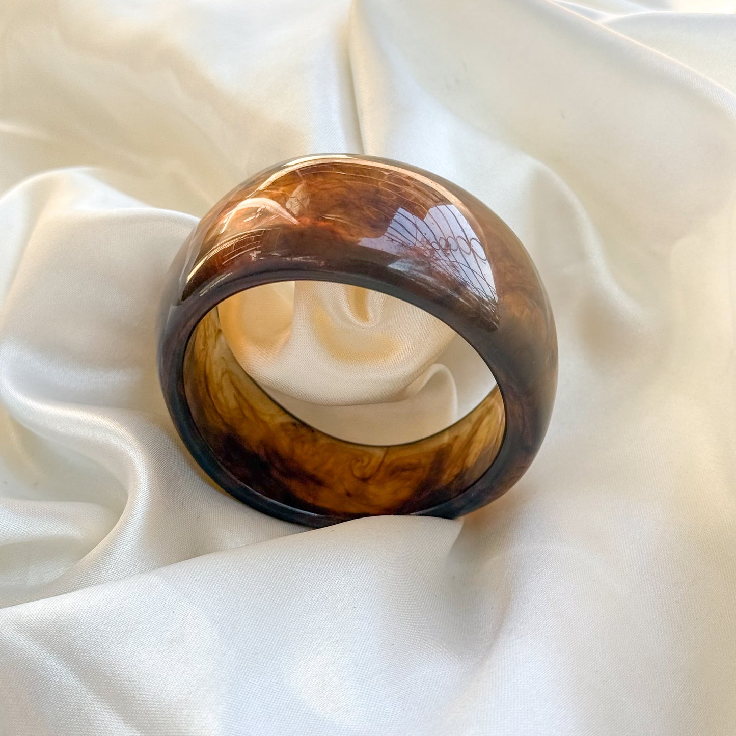 Brown Resin Bangle