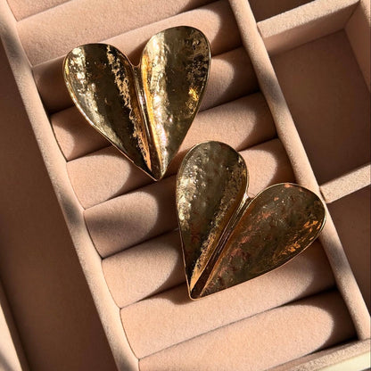 Purely Yours Heart Alloy Ear Studs