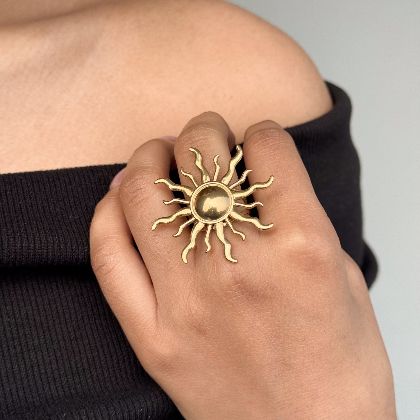 Sun Gold Ring