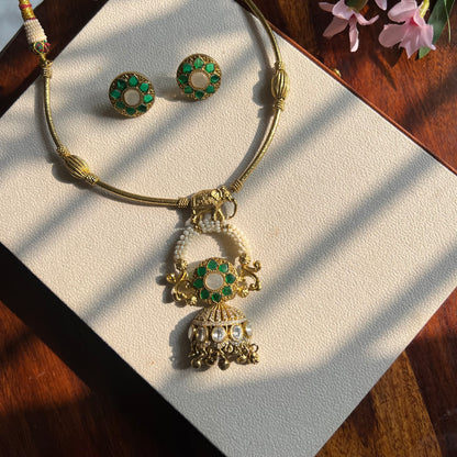 Gaja Handmade Emerald Necklace