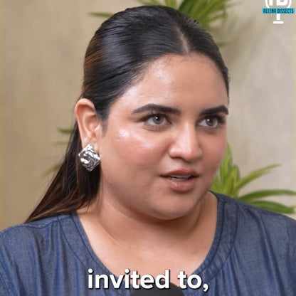 Swidele Metal Stud Earring