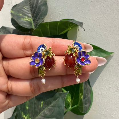 Garden Enamel Studs