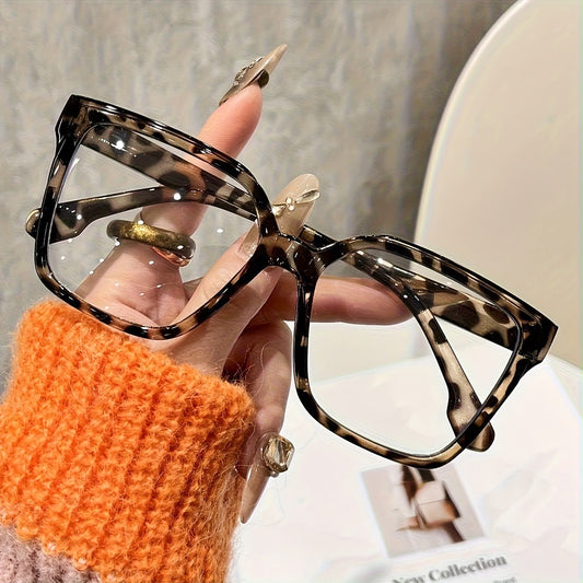 Leopard Glossy Thin Eyewear