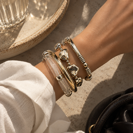 Icon Statement Bracelet Set