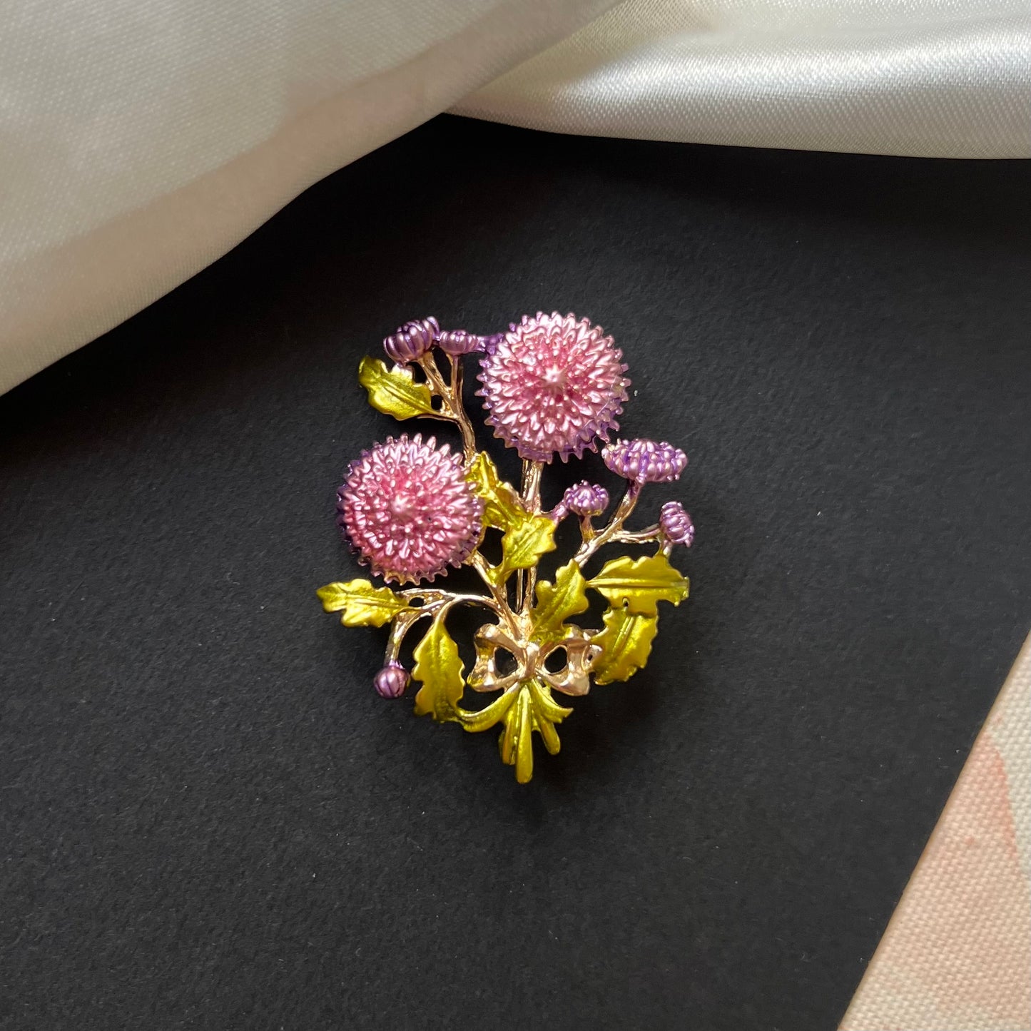 Blush Bloom Bouquet Brooch
