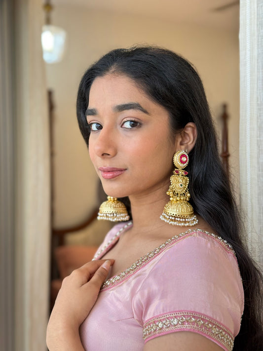 Khwab Ghungroo Jhumki Earrings