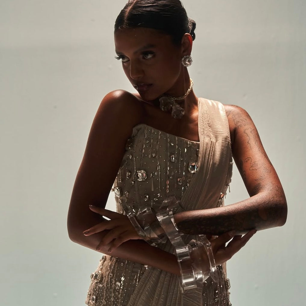 Transparent Resin Bangle