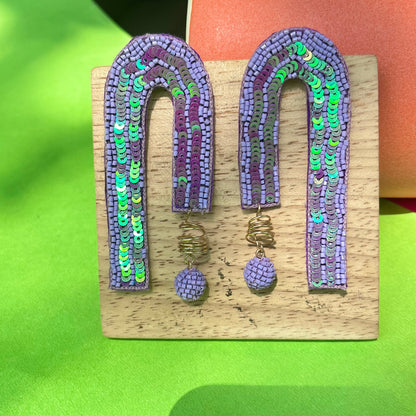 Judy Handmade Beaded Earrings