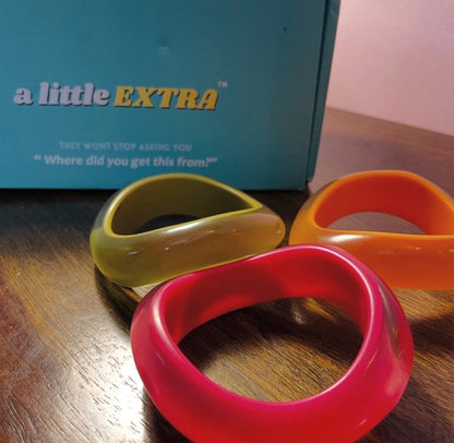 Neon Pop Resin Bangles