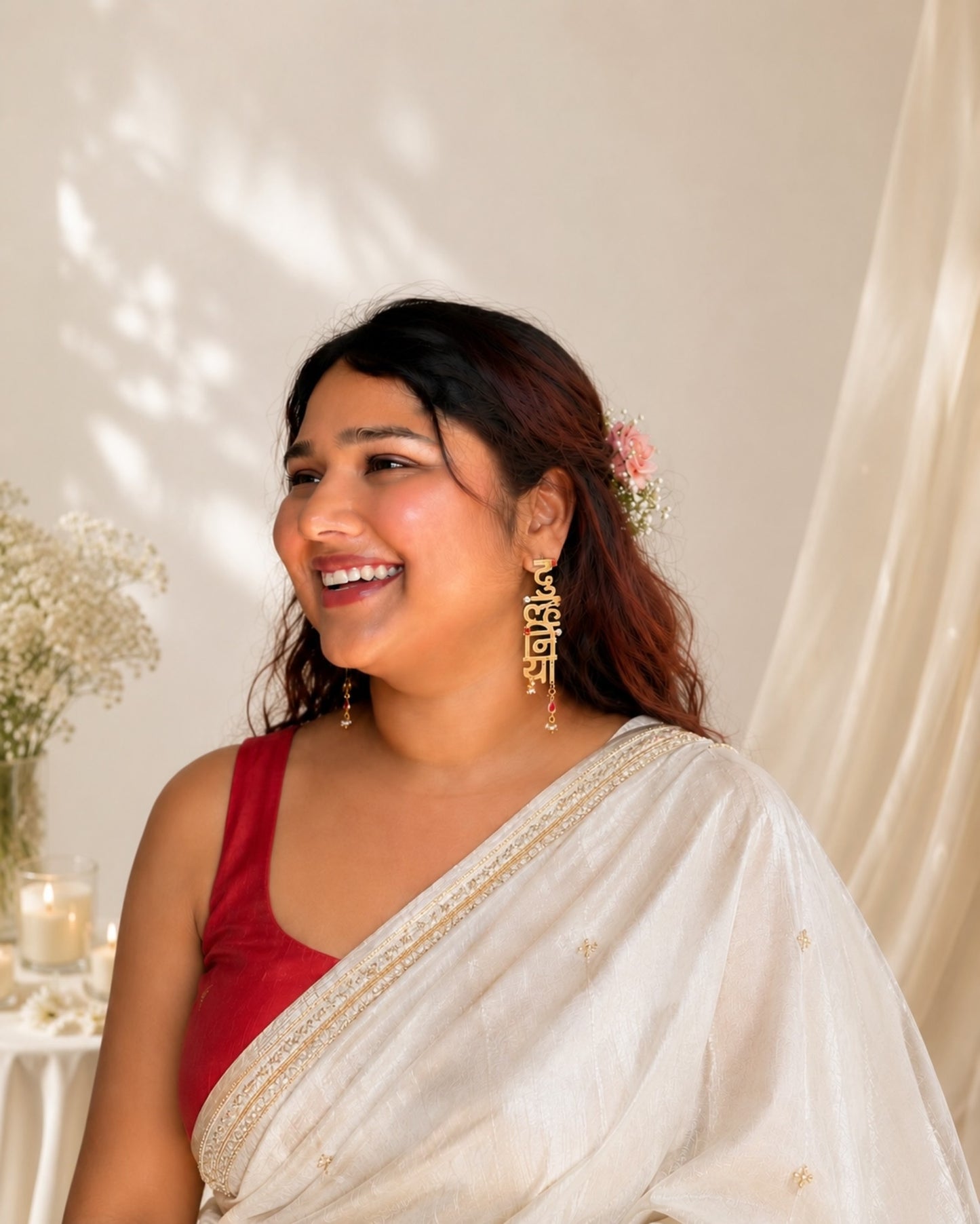 Dulhaniya Brass Earrings