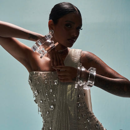 Transparent Resin Bangle