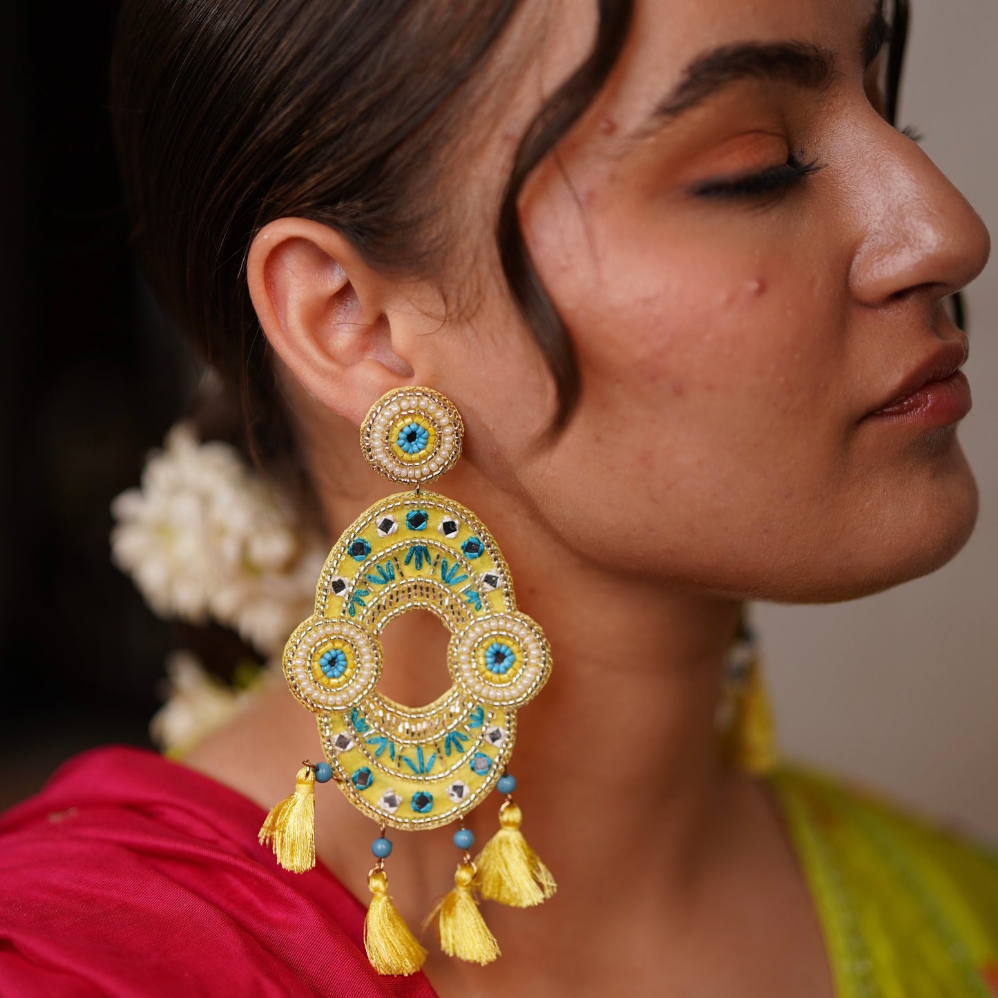 Mastani Handmade Beaded Earrings