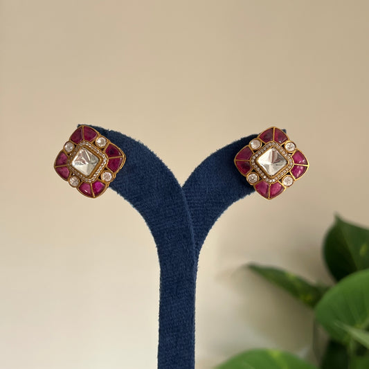 Rajkumari Kundan Studs