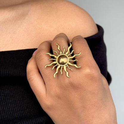 Sun Gold Ring