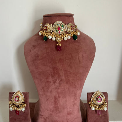 Gulbahar Antique Choker Set