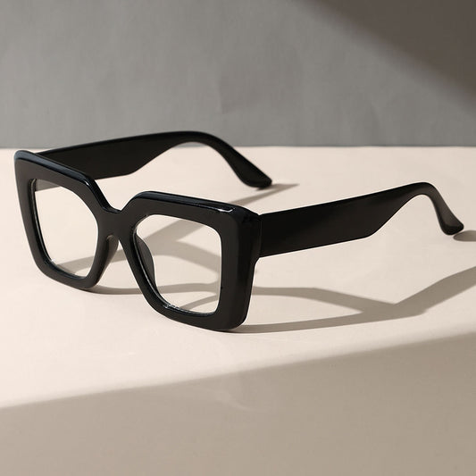 Black Large Cat Eye Frames