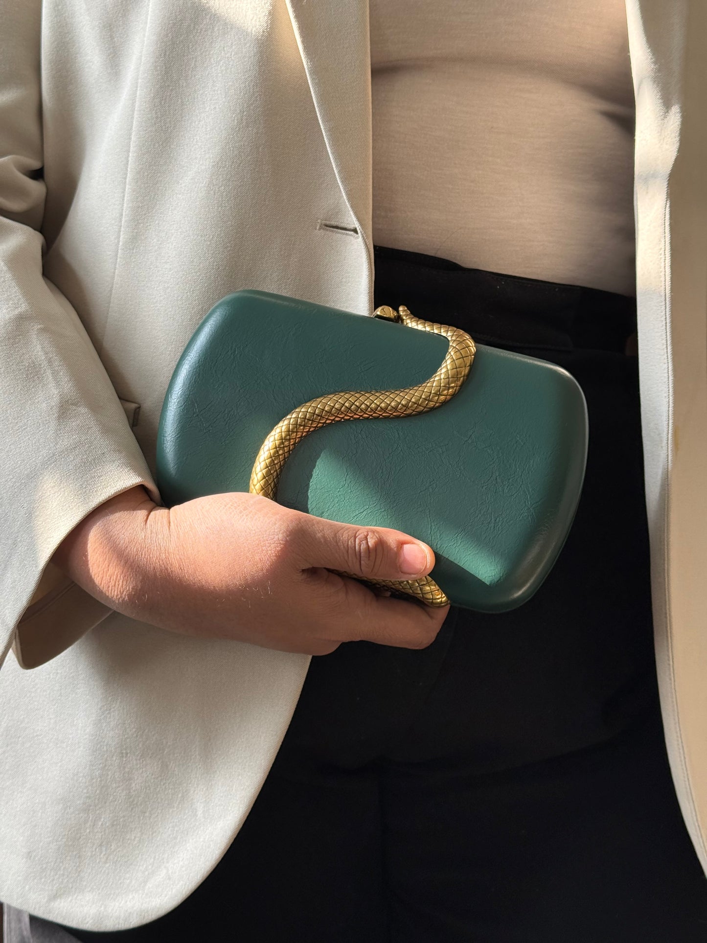 Serpent Luxe Clutch Pre Order