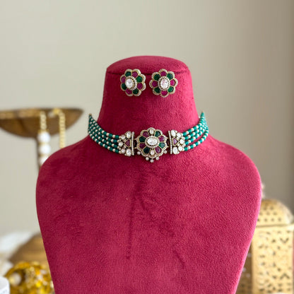 Gulbahar Kundan Choker Set